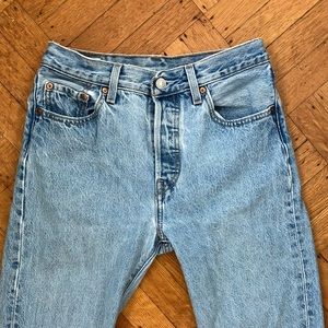501 Acid-Washed Levi’s Jeans